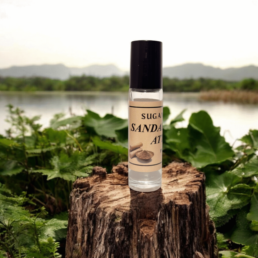 sandalwood attar – pure santalum album, traditional kannauj distillation Sugandh Sandalwood Attar